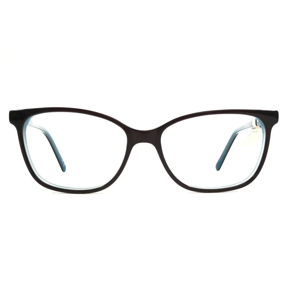 Charmed Eyewear Eyeglasses Frames CM4008 Brown Blue Cat Eye Full Rim 53-15-140